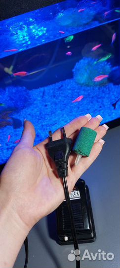 Компрессор воздушный для аквариума