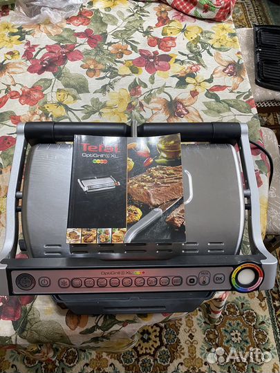 Гриль tefal optigrill XL