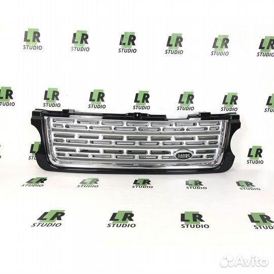 Решетка Range Rover 2010-2012 в стиле 2013 черные