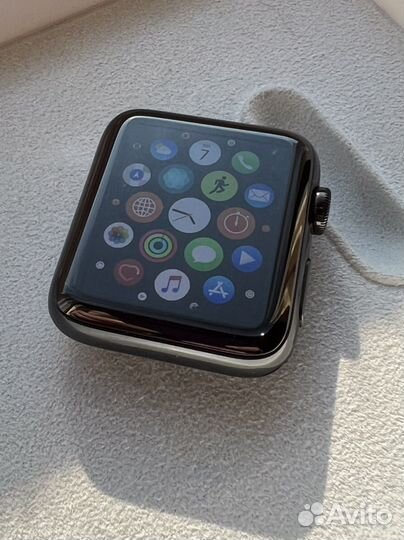 Часы apple watch 2 42mm stainless steel
