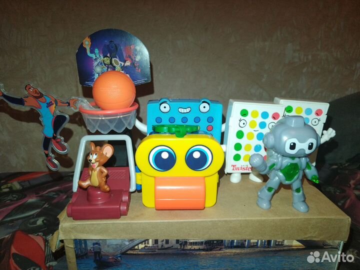 Игрушки из макдональдса