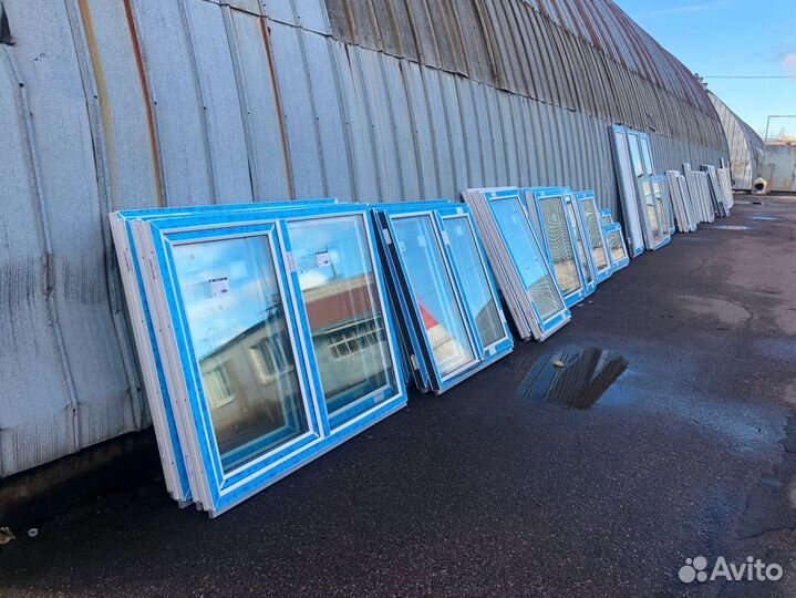 Окна пластиковые готовые и на заказ