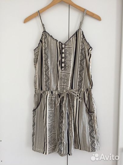 Комбинезон mango на лямках