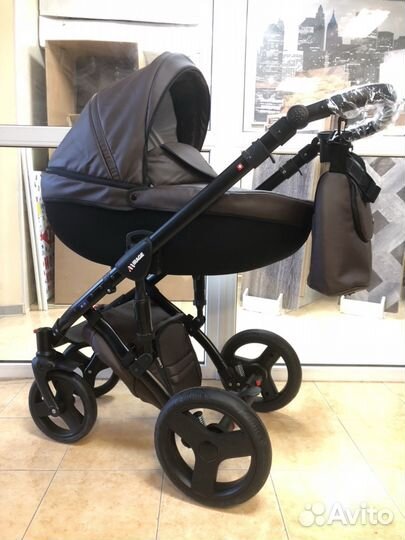 Коляска Verdi Mirage Новая (2в1/3в1) Коричневая