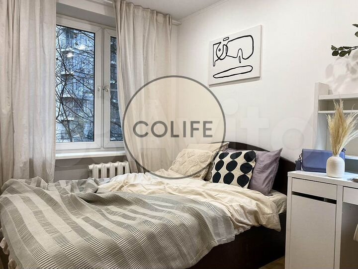 Комната 9 м² в 2-к., 4/12 эт.