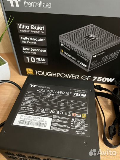 Блок питания thermaltake 750w gold