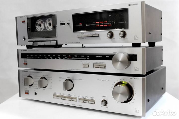 Комплект Аппаратуры Luxman, 200-й серии, 1985г