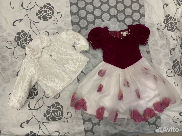 Детские вещи пакетом для девочки 80-86-92