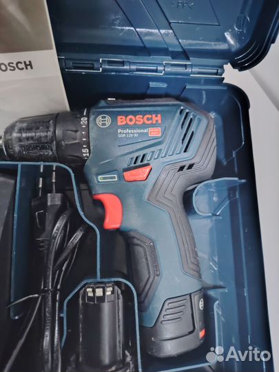 Шуруповерт bosch gsr 12v - 30