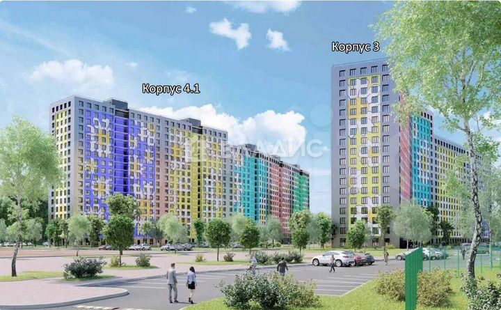 Квартира-студия, 27,3 м², 2/18 эт.