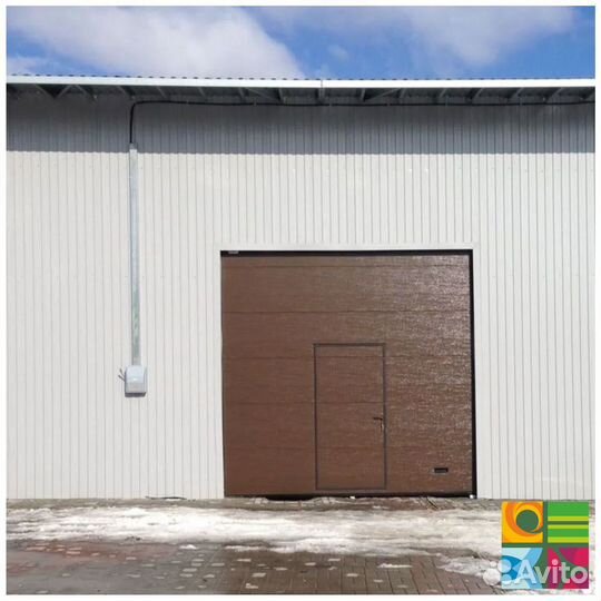 Гаражные ворота alutech