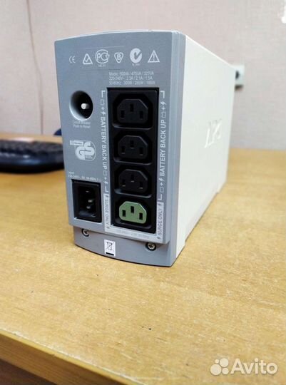 Ибп APC Back-UPS CS 500 (без аккумулятора)