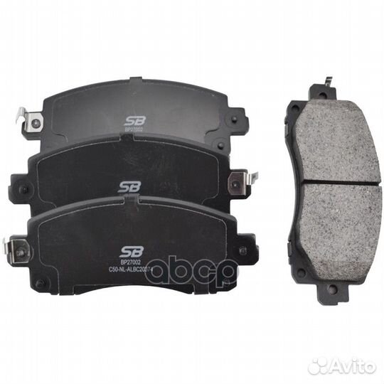Колодки тормозные дисковые перед BP27002 BP