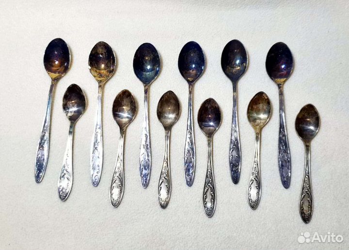 Набор чайных и кофейных ложек 