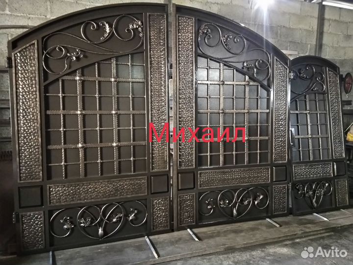 Ворота с калиткой