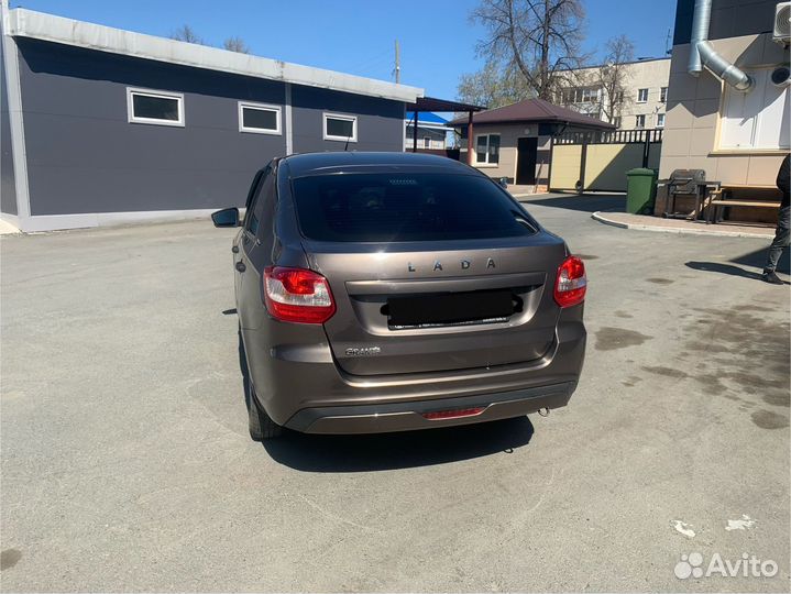 LADA Granta 1.6 МТ, 2018, битый, 55 000 км