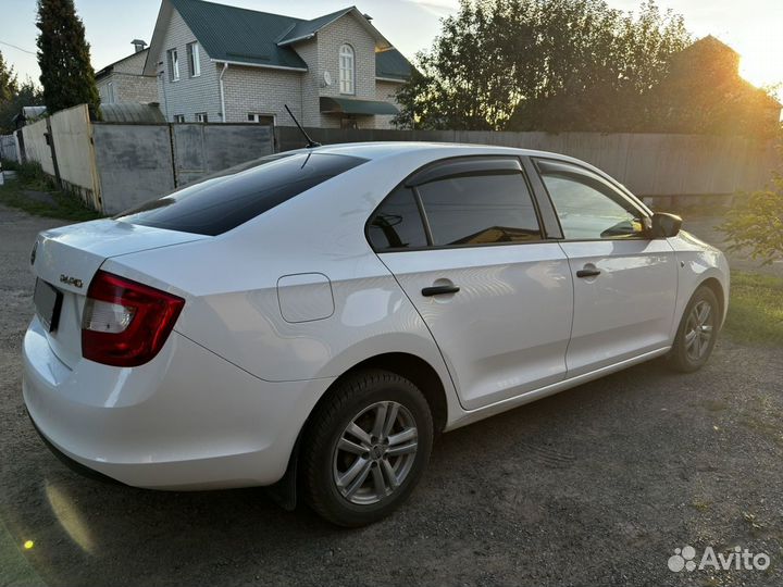 Skoda Rapid 1.6 МТ, 2016, 90 000 км