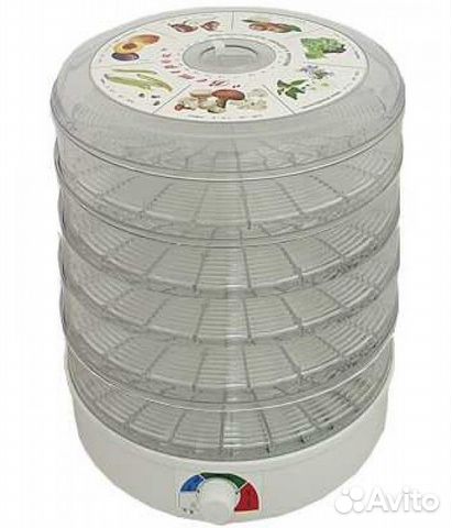 Сушилка Ветерок 2 - 6 прозрачных поддонов Спектр-П