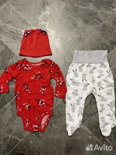 Пакет вещей на девочку 68 74