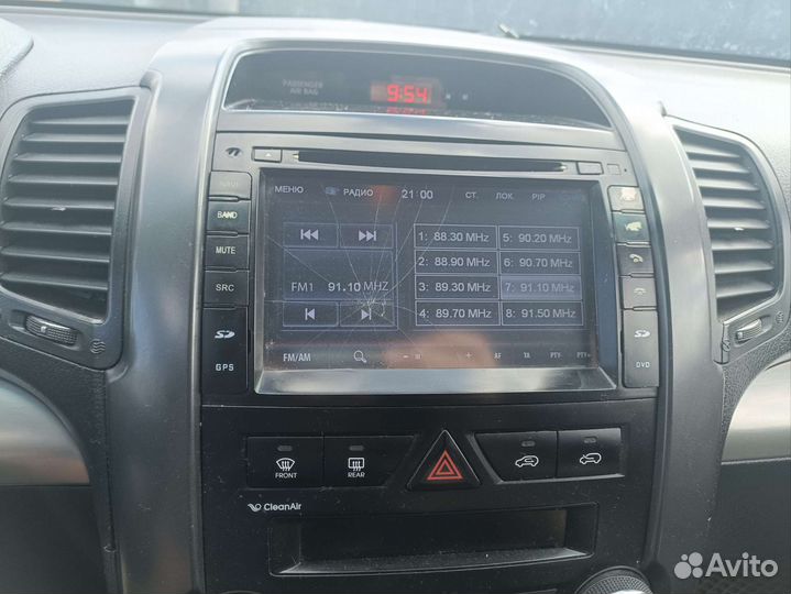 Магнитола на андроиде Киа соренто хм