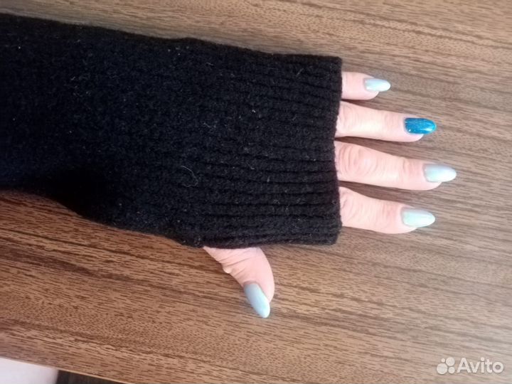 Митенки вязаные женские б/у