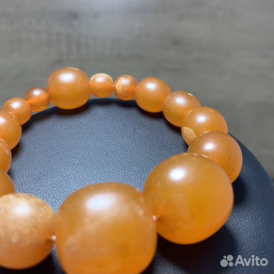 Винтажный Янтарный Браслет Сделано В СССР Ретро