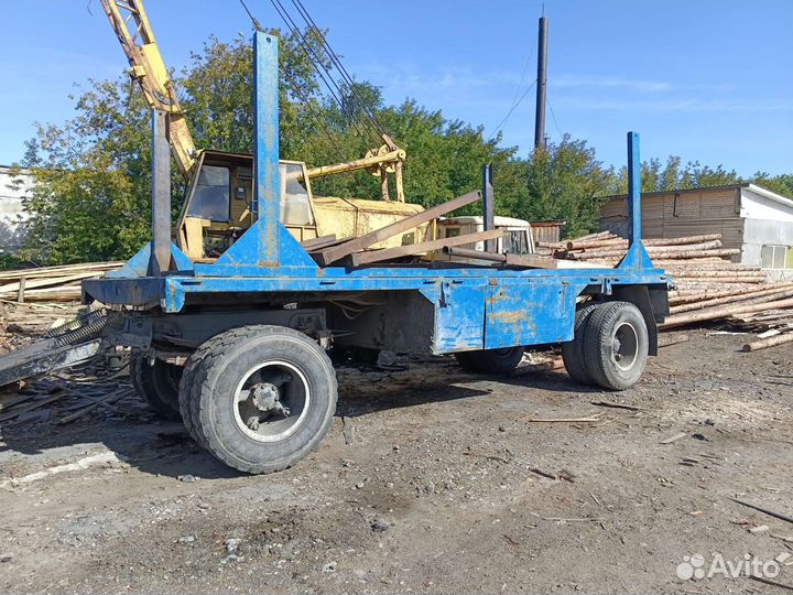 Прицеп лесовоз (сортиментовоз) ГКБ 8350, 1986