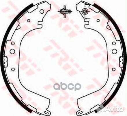Колодки тормозные барабанные зад GS8590 TRW