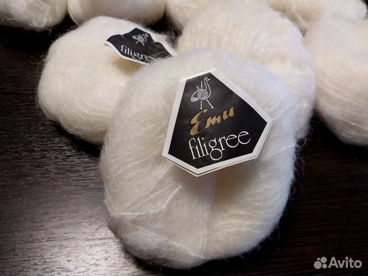 Пряжа мохер королевский Англия Emu filigree