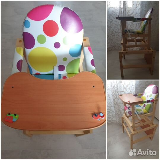 Стол деревянный для кормления