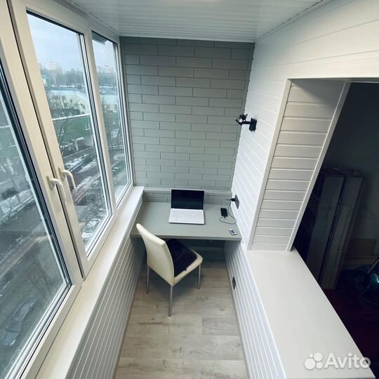 Остекление, отделка и утепление балконов и лоджий