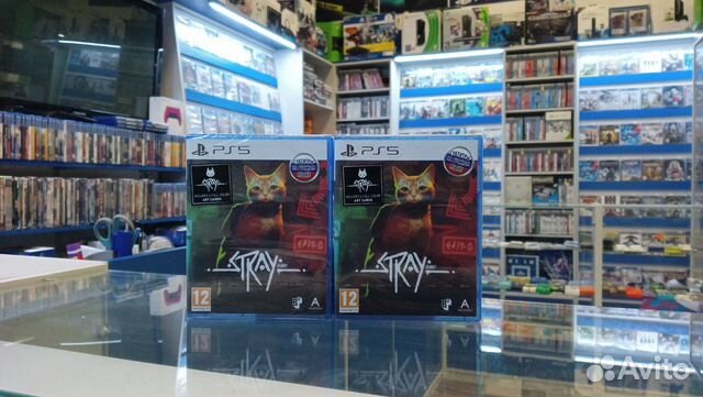 Игровой диск PS4/PS5 Stray
