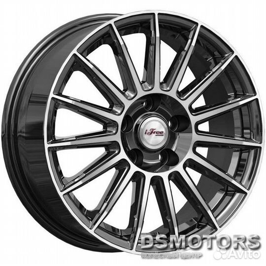 Диски Азур 6.5/16 5x100 ET38 d57.1 блэк джек