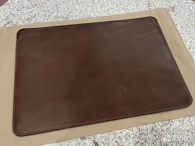 Кожаный чехол для Macbook ручная работа объявление продам