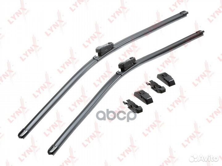 LB-1267) Комплект бескаркасных щеток стеклоочи