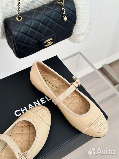 Балетки женские Chanel