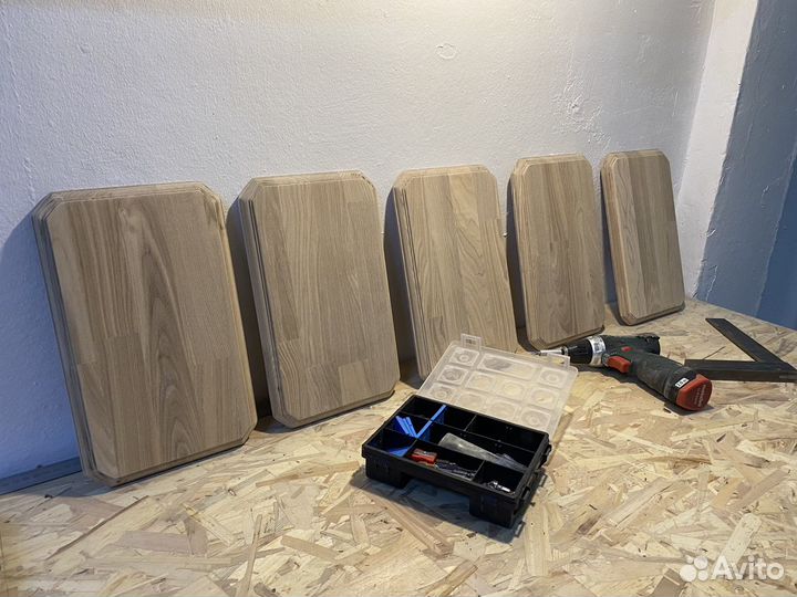 Разделочная доска в подарок дуб бук ясень