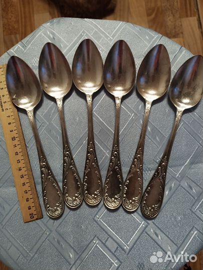 Ложки столовые мельхиоровые СССР