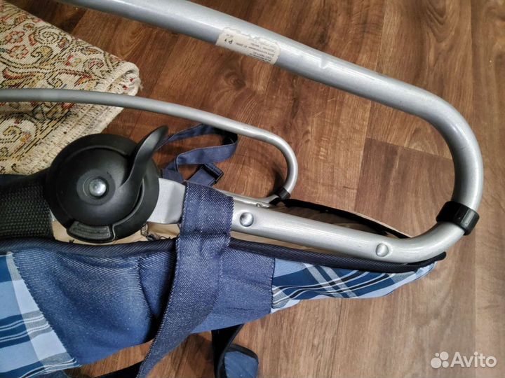 Шезлонг переноска 3 положения спинки 3 точки фикса