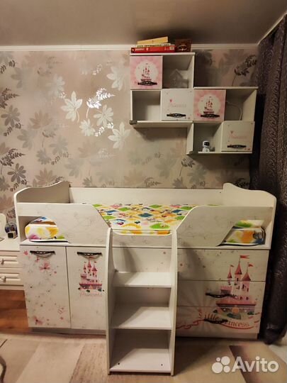 Детская кровать для девочки