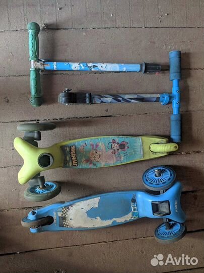 Самокат детский на запчасти