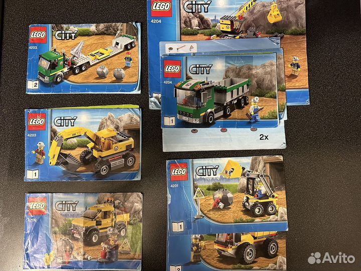 Lego city 4204,4201,4203,4200