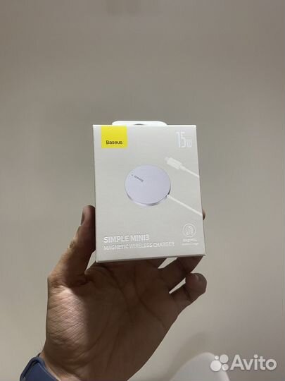 Baseus simple mini 3 магнитная зарядка для iPhone