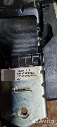 Комплект ремней безопасности 5 штук Volvo Xc90