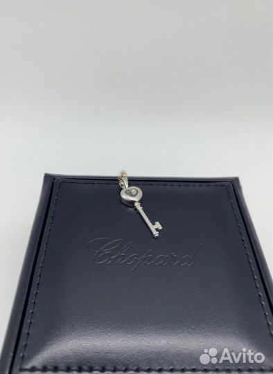 Кулон Подвеска chopard Ключик с бриллиантами