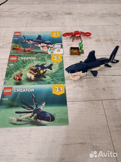 Lego Creator Обитатели морских глубин 31088