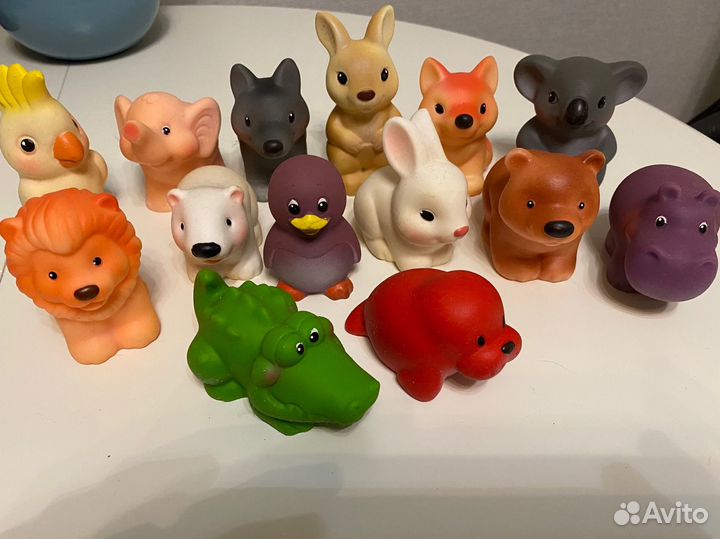 Резиновые игрушки Свинка Пеппа Животные Огонек