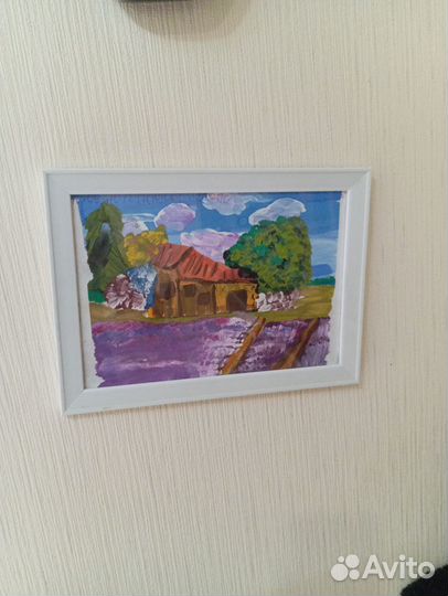 Картины гуашью