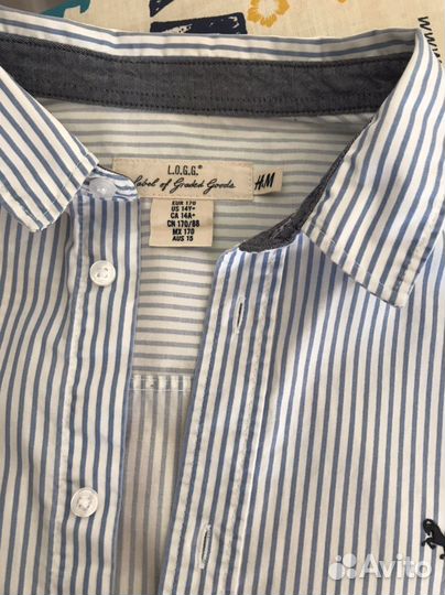 Рубашка на мальчика 164