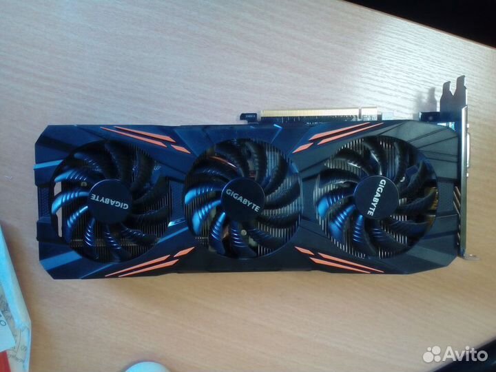 Видеокарта gigabyte GeForce GTX 1070 G1 gaming 8gb
